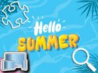 HidJigs Hello Summer, Gratis online Spiele, Puzzle Spiele, Wimmelbilder, Jigsaw Puzzle, HTML5 Spiele